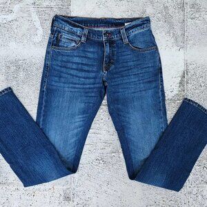 Mustang Men Jeans Blue Denim Jeans Slim Fit Skinny Jeans Size 30X32